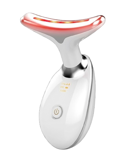 Masajeador Facial y de Cuello con Terapia LED 7 en 1